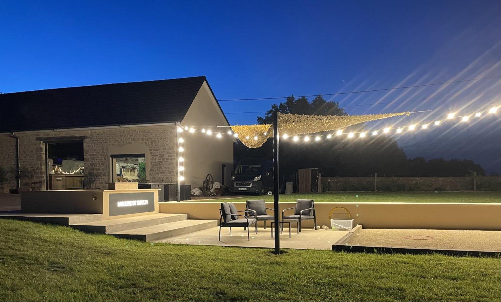 La Cabane Spa Saint-Laurent-d'Andenay Eksteriør bilde
